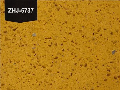 Peneča rumena kremenčeva kamnita plošča